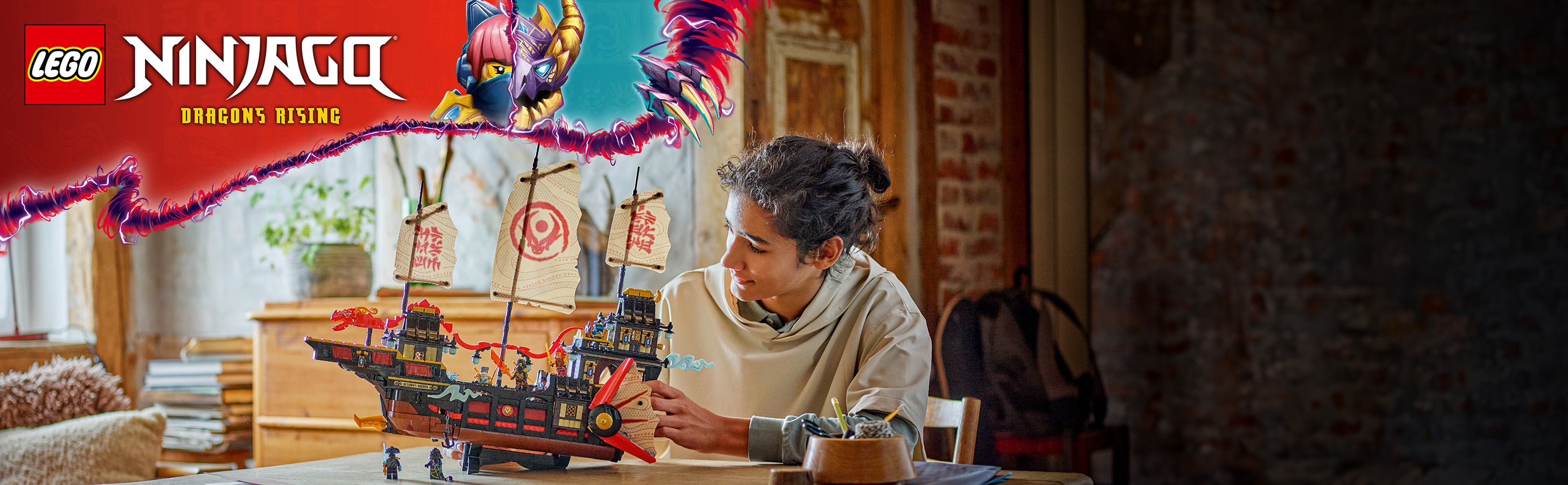 Pozoruhodný model lodi LEGO® NINJAGO®